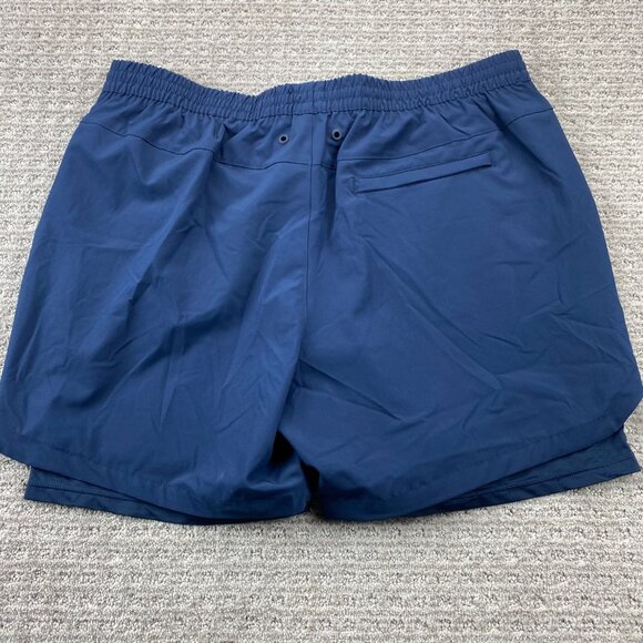 Calvin Klein Swimwear Swim Trunks Men XXL Navy Blue Lined New With Tags Designer - Picture 9 of 13